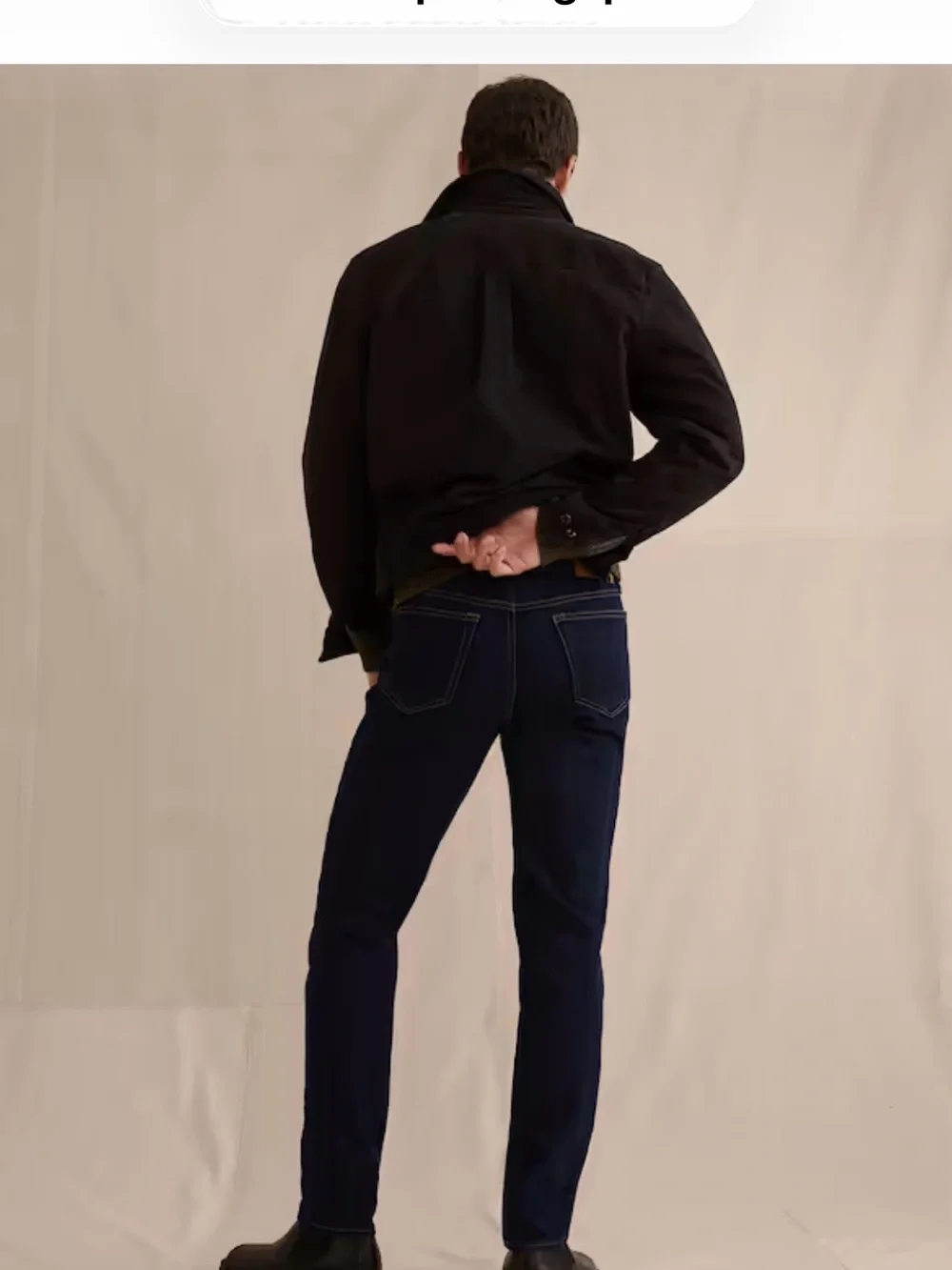 Banana Repiblic Men’s “Traveler” straight leg jeans